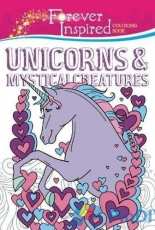 Unicorns Mystical and Creatures Coloring Book by Jessica Mazurkiewicz -2016