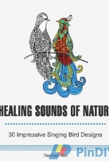 Adult Coloring Book-Healing Sounds of Nature by Raphael Alar-2016