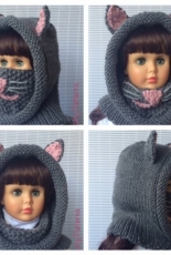 Dakota Hooded Cowl Instant By Nutty Patterns