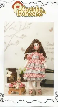 Casinha de Bonecas - Louise - Soft Doll - Portuguese