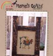 Meme's Quilts MQCS-212 - Rooster Strut