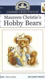 DMC Maureen Christie's Hobby Bears 581216 Reading Bear XSD