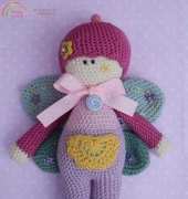 Julisiowo - Julio Toys - Monika Miszczuk - Crochet doll Butterfly