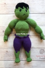 Spin a Yarn Crochet - Jillian Hewitt - The Hulk  - Free