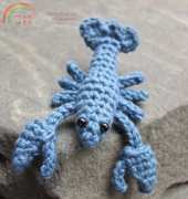 Little Blue Lobster by Kara Lyon