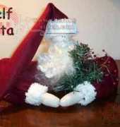 Gathering Stitchers - Shelf Santa