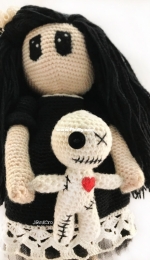 Gothic Lolita With Voodoo Doll