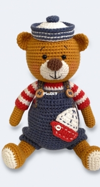 Knit a Miracle - Nelly Shkuro - Eric the Lifeguard Bear