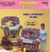 McCall's Creates 15239  Chubby Chairs