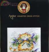 Anchor MSCH0004 - Floral Cat by Margaret Sherry