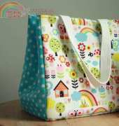 The Long Thread - Ellen Luckett Baker - Simple Lunch Bag Pattern -Free