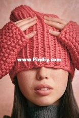 Berries Hat by WOOLADDICTS Design Team - -English -Dutch - German - French