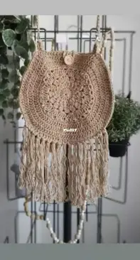 Braided Bobble Crochet Bag - Jen Hayes Creations