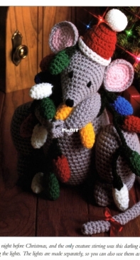 Michele Wilcox - Santa Helpers and Bonus Crochet Garland - Mouse