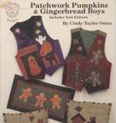 Taylor Made Designs-TMB129-Patchwork Pumpkin & Gingerbread Boys 1994