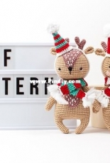 Kiss Meow Studio - Nadia Glu - Christmas Reindeer Frosty
