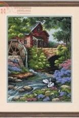 Dimensions 2484 Old Mill Cottage Needlepoint