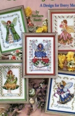 American School of Needlework ASN 3651 Birthday Faeries by Barbara Baatz PCS