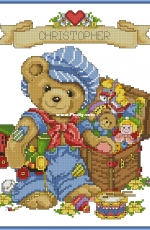 Design Works 9647 - I Wish I was A Teddy Bear by Joan Elliott XSD