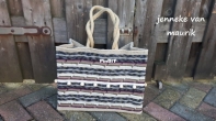 crocheted bag