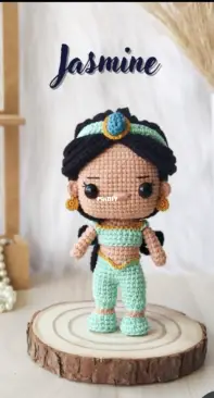 Crocheniacs - Bianca Santos - Jasmine - Portuguese