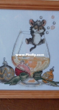 Mouse in a glass