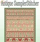 Antique Sampler Stitcher 14 - Aug/Sept 2010
