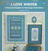 Nordic Needle - I Love Winter Hardanger