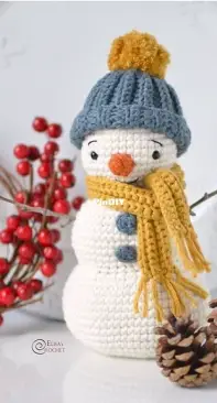 Elisas Crochet - Elisa Sartori - Snowman - Free