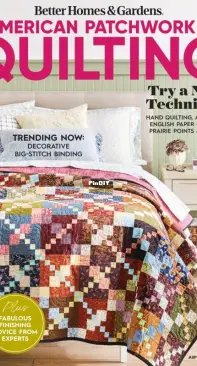 American Patchwork and Quilting - Issue 183 - August 2023