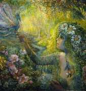 HAED HAEJW1026 Dryad and The Dragonfly by Josephine Wall