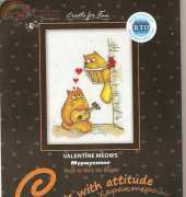 RTO C138 Cats With Attitude - Valentine Meows