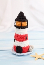 Nani Toys - Anastasia Babay - Crocheted Lighthouse - Russian - Free