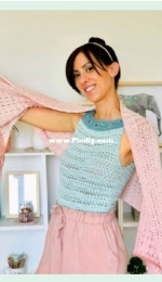 Las Varetas Crochet - Guala - Rosario shawl - Chal Rosario - Spanish - Free