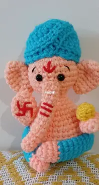 Amigurumi - Ganesha