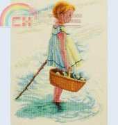 Vervaco 75.105 Girl on the beach