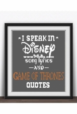 Mandarinks Design - Game of Thrones Quotes by Nadezhda Grigoryeva