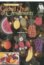 Annies Attic - 879502 - Gilded Fruit Ornaments