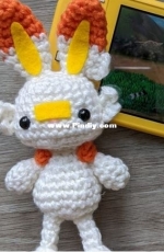 Scorbunny Pokemon Crochet Pattern Crochet pattern by Kristine Kuluka