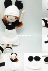 Erika Du - Panda Outfit