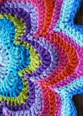 Crochet Pillow in progress
