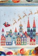 Sleigh Bells Ring from Cross Stitcher UK Issue 313 / Stitchrovia Santa's Here Emma Congdon