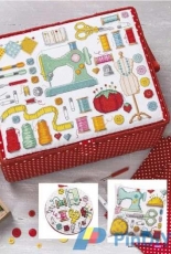 Sewing Trio by Cheryl McKinnon from  Cross Stitch Crazy 233