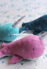 Dear Stella - Designed by Melissa Lunden - Norton the Narwhal - Free