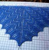 198 yds of Heaven Shawl by Christy Verity - Free
