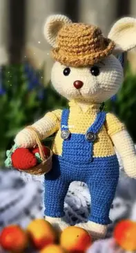 Lovely Craft - Vikusivashok - Farmer Crochet Bunny - Free