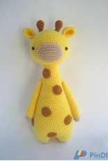 Little Bear Crochets - J. A. Poolvos- Giraffe with Spots- Russian - Translated