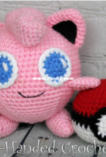 Left Handed Crocheter - Jennifer Adams - Jigglypuff - Free