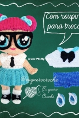 Eu quero croche - Adriana Gori - Lola Dolls Clothes - Student - Portuguese