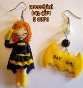Orecchini Bat Girl by Wendyland